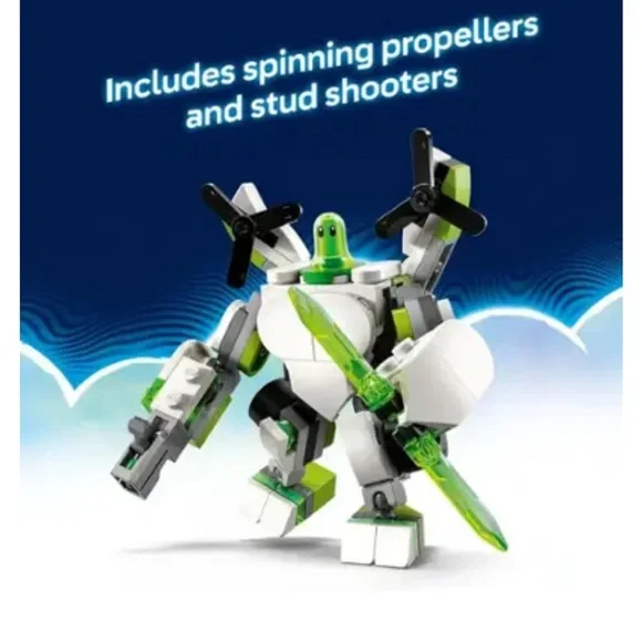 New- LEGO - DREAMZzz Z-Blob's Robot and Vehicle Adventures Mech Toy Building Kit - Picture 3 of 4